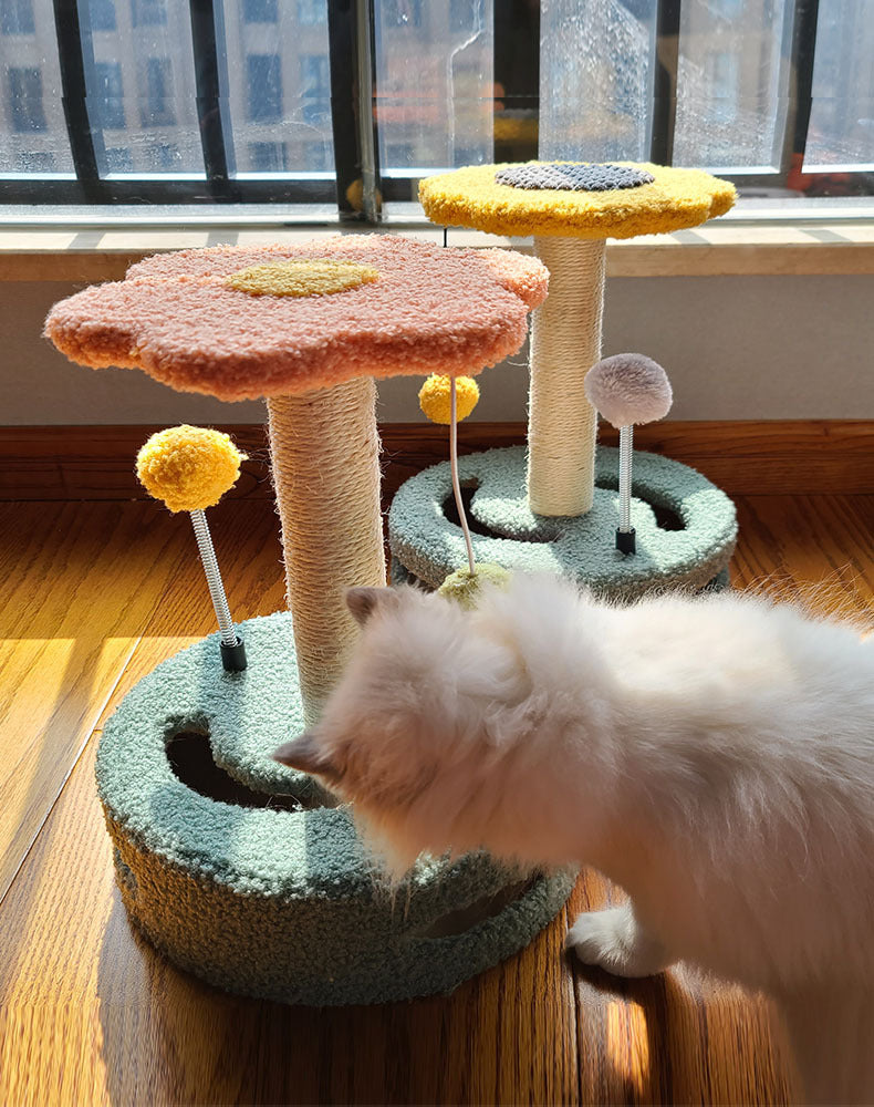 Multi-Level Scratching Post & Climbing Tower