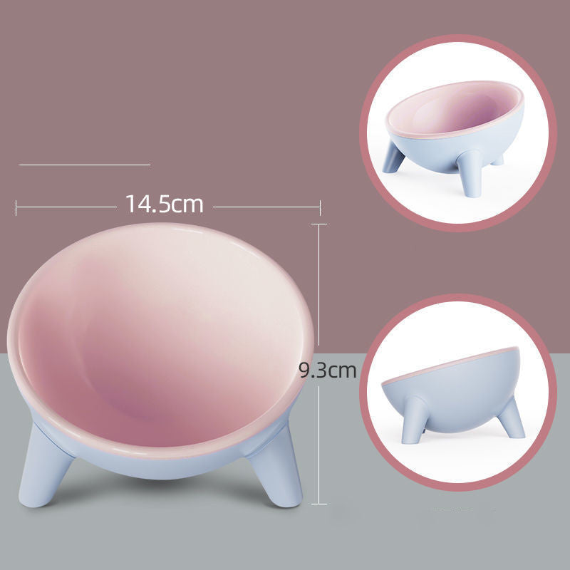 Elevated Ergonomic Feeding Bowl with Stand
