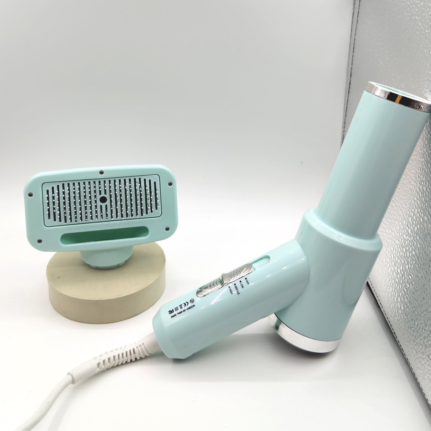 Gentle Hair Dryer with Comb