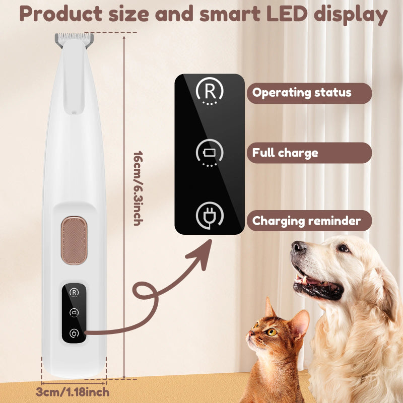 Professional LED Paw Trimmer