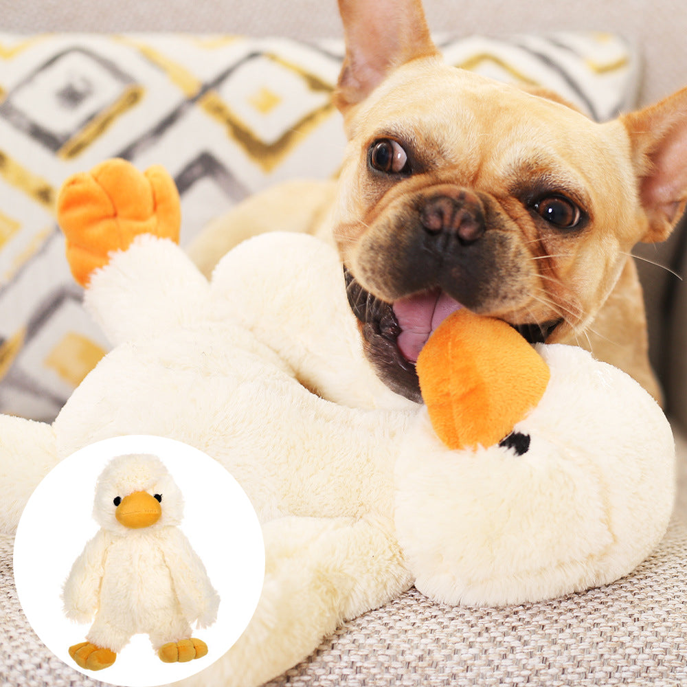 Plush Squeaky Duck Toy